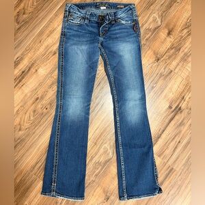 Silver Frances 18” Jeans Woman W27/L31